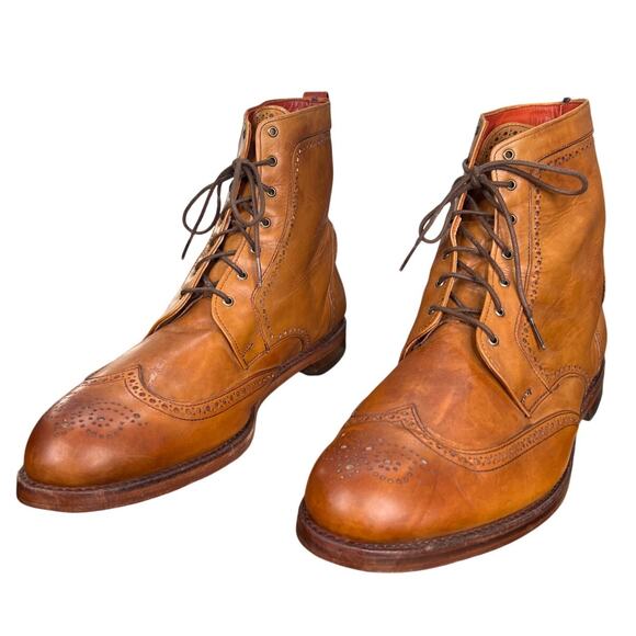 Allen Edmonds Men’s Dalton Brown Wingtip Chukka Boot Size US 14 3 E main image 5